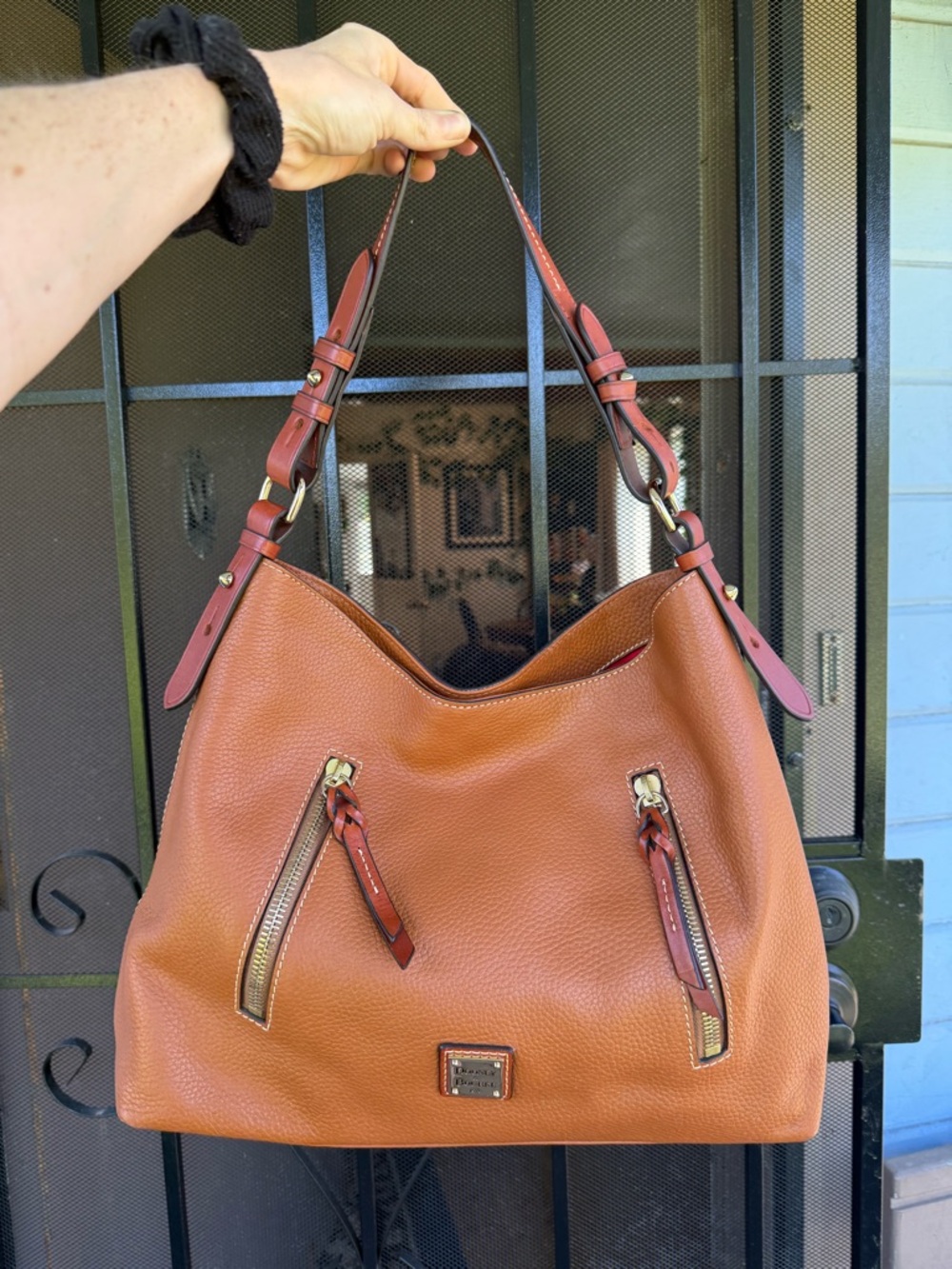 Dooney & Bourke Pebble grain Cooper Hobo shoulder bag